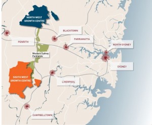 North West and South West Growth Centres (from Planning NSW website)