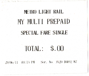 MyMulti zero ticket
