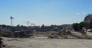 Yenikapi interchange under construction